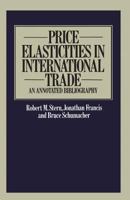 Price Elasticities in International Trade 1349031399 Book Cover