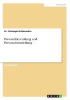 Personalbeurteilung und Personalentwicklung 3668688702 Book Cover