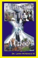 What Do You Do In The Time Of A Crisis 1430313595 Book Cover