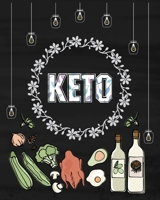 Keto: 120 Days Ketogenic Meal Planner Journal Book Daily Food Healthy Weight Loss Exercise Diet Meal Plan & Grocery List Diary Record with Things To ... (Keto Meal Planner Food Healthy Notebook) 1688562982 Book Cover