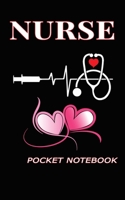 Nurse Pocket Notebook: Nurse Notebook Pocket Size - 100 Lined Pages 5 x 8 inches 1678853240 Book Cover