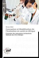 Conception Et Modélisation de L Évaluation En Santé En Afrique 3838172310 Book Cover