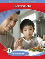 Pathways Grade 1 Social Issues Unit: Cleversticks Daily Lesson Guide + Teacher Resource 6 Year License 1524964026 Book Cover