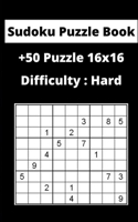 Sudoku Puzzle Book sudoku: Difficulty : Hard sudoku / puzzles 16x16 game, 100 Pages, 5x8, Soft Cover, Matte Finish 1657258904 Book Cover