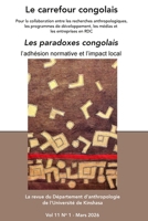 Le carrefour congolais 11(1): Les paradoxes congolais (French Edition) B0GX7V373F Book Cover