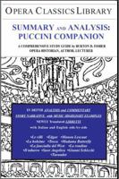 Summary and Analysis: Puccini Companion 1942317190 Book Cover