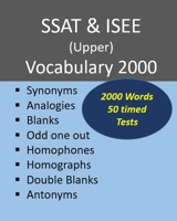 SSAT & ISEE (Upper) Vocabulary 2000 B0C4N1Y14X Book Cover