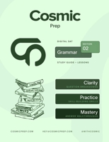 Cosmic Prep Digital SAT Grammar Guide Second Edition B0GWQ1KLYB Book Cover