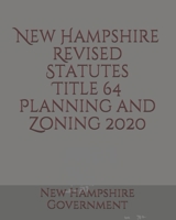 New Hampshire Revised Statutes Title 64 Planning and Zoning B085DTB3MS Book Cover