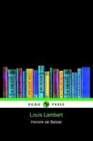 Louis Lambert 802731545X Book Cover