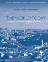Study Guide to Accompany The World Today: Concepts and Regions in Geography 1118004590 Book Cover