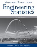 Manual Engineering Statistics, 5e Student Solutions 047011004X Book Cover
