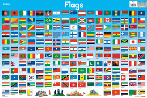Flags (Collins Children’s Poster) 0008304793 Book Cover