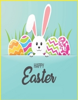 HAPPY Easter: Coloring book This is a fun book. I have a lot of funny cartoons in this book and a lot of tempting moments that will touch your mind. B08XFM9NFV Book Cover