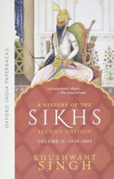 History of the Sikhs. v2: 1839-1988. rep. with corrections 0691008035 Book Cover