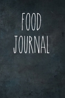 Food Journal: 6 Month Food Meal Journal to track your daily meals, snacks, exercise and monthly body measurements 1678811440 Book Cover