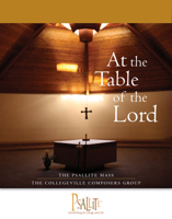 The Psallite Mass: At the Table of the Lord: Accompaniment Edition 0814634060 Book Cover