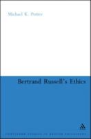 Bertrand Russell's Ethics (Continuum Studies in British Philosophy) B004SI7HQU Book Cover