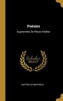 Po�sies: Augment�es de Pi�ces In�dites 124686536X Book Cover