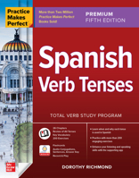 Practice Makes Perfect: Spanish Verb Tenses, Premium Fifth Edition 1265097941 Book Cover