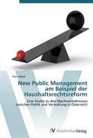 New Public Management Am Beispiel Der Haushaltsrechtsreform 3639383400 Book Cover