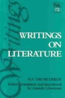 Writings on Literature (Theory and History of Literature) 0816617937 Book Cover