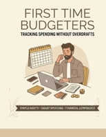 FIRST TIME BUDGETERS: TRACKING SPENDING WITHOUT OVERDRAFTS: A Practical Guide to Creating Your First Budget, Avoiding Overdraft Fees, Building Better Money Habits, and Taking Control of Your Finances B0HD9GVLML Book Cover