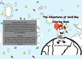 The Adventures of Sock Boy Coloring Book 1: Coloring Book 1737265567 Book Cover
