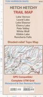 Hetch Hetchy Trail Map: Lake Vernon, Laurel Lake, Lake Eleanor, Cherry Lake, Pate Valley, White Wolf, Kibbie Lake, Rancheria Falls: Shaded-Rel 1877689939 Book Cover