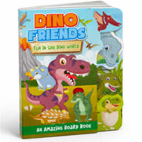 Dino Amazing Board Book 9376897447 Book Cover