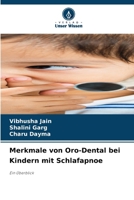 Merkmale von Oro-Dental bei Kindern mit Schlafapnoe 6630335511 Book Cover