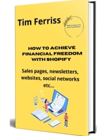 How to achieve financial freedom with Shopify B0CNMC4VJP Book Cover