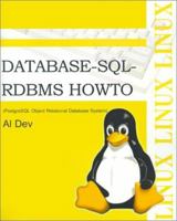 Database-SQL-Rdbms Howto: Postgresql Object Relational Database System 0595136753 Book Cover