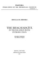 The Bhagavadgt in Translation with Introduction: Student Edition (Publications of the rvidylaya Institute) 1700157930 Book Cover