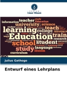 Entwurf eines Lehrplans (German Edition) 6209605028 Book Cover
