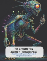 The Affirmation Journey Through Space: Breathtaking Grayscale Portraits of Intergalactic Creatures B0C5KJX4Y3 Book Cover