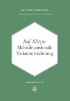 Mehrdimensionale Variationsrechnung 3034869371 Book Cover