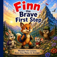 FINN AND THE BRAVE FIRST CLIMB: One step at a time (The Finn The Fox Adventures) B0H83VBJKS Book Cover