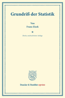 Grundriss Der Statistik 342817187X Book Cover