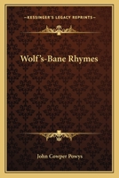 Wolf's-Bane Rhymes 0526401796 Book Cover