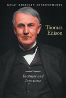 Thomas Edison: Inventor and Innovator 1502645319 Book Cover