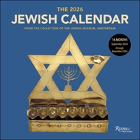 The Jewish Calendar 2025–2026 (5786) 16-Month Wall Calendar 0789348616 Book Cover