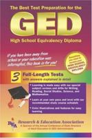 GED  (REA) -- The Best Test Preparation for the GED (Test Preps) 0738600431 Book Cover