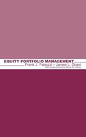 Equity Portfolio Management 1883249406 Book Cover