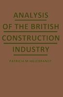 Analysis of the British Construction Industry 1349066621 Book Cover