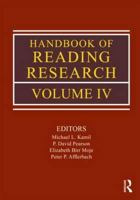 Handbook of Reading Research, Volume 4 080585343X Book Cover