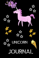 Unicorn Notebook - Never Stop Dreaming : Journal and Doodle Diary: 130+ Pages of Lined and Blank Paper 1676018425 Book Cover