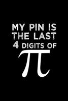 Fun Math Pi Pin Number Joke Notebook: Blank Lined Journal (Best Student or Teacher Gift): 6 x 9 inches // 120 Lined Blank Pages // College Ruled 170795027X Book Cover