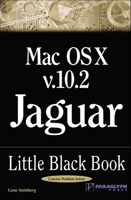 Mac OS X Version 10.2 Jaguar Little Black Book 1932111727 Book Cover