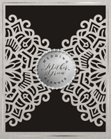 Mother of the Groom Wedding Planner: Wedding Planning Organizer Black Cream Laser Cut Design Seating charts Guest Lists Rehearsal Dinner Planning Detailed worksheets Checklists 1705961886 Book Cover
